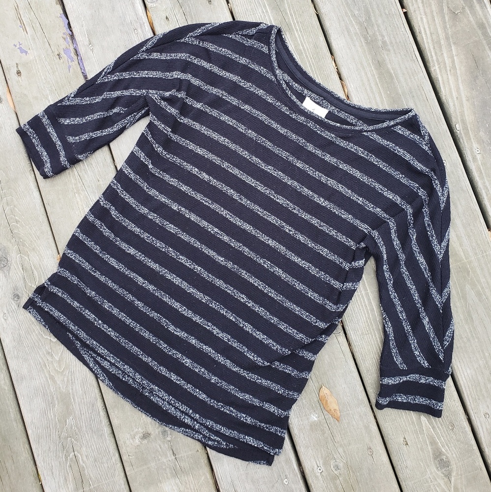 Lou & Grey • Striped Knit Sweater